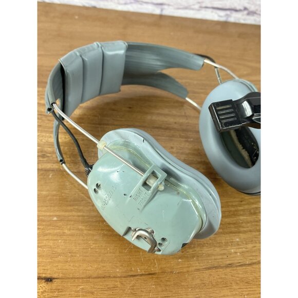 Vietnam War Type US Air Force Navy Pilot Crew Headset & Mic MX-2508/AIC 1980 - Picture 5 of 14